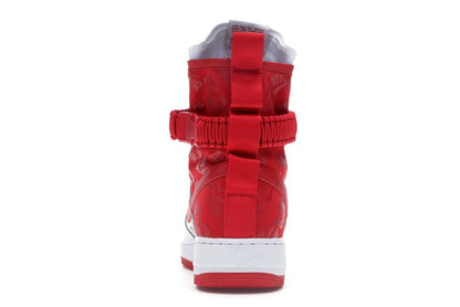 Nike SF Air Force 1 High White University Red