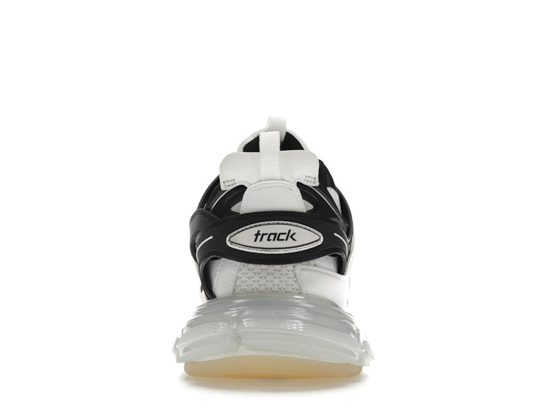 Balenciaga Track Clear Sole White Black