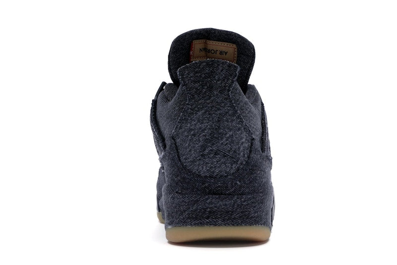 Jordan 4 Retro Levi's Black (Blank Tag)
