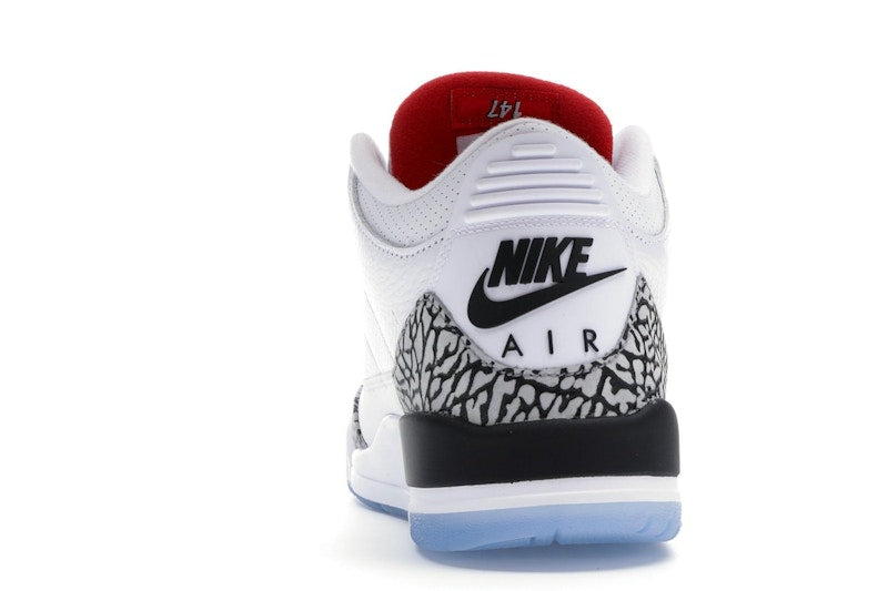 Jordan 3 Retro Free Throw Line White Cement