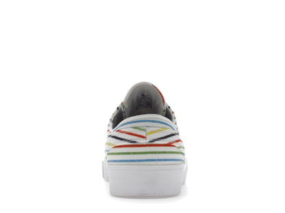 Nike SB Zoom Stefan Janoski Canvas Multi-Color Pinstripes
