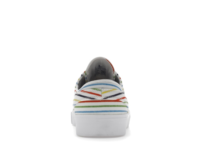 Nike SB Zoom Stefan Janoski Canvas Multi-Color Pinstripes