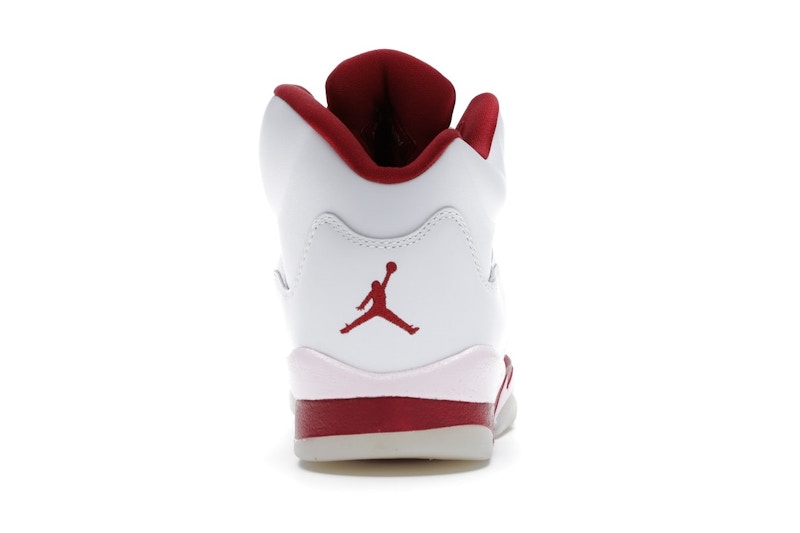 Jordan 5 Retro White Pink Red (GS)