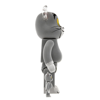 Bearbrick Tom and Jerry: Tom Flocky 100% & 400% Set