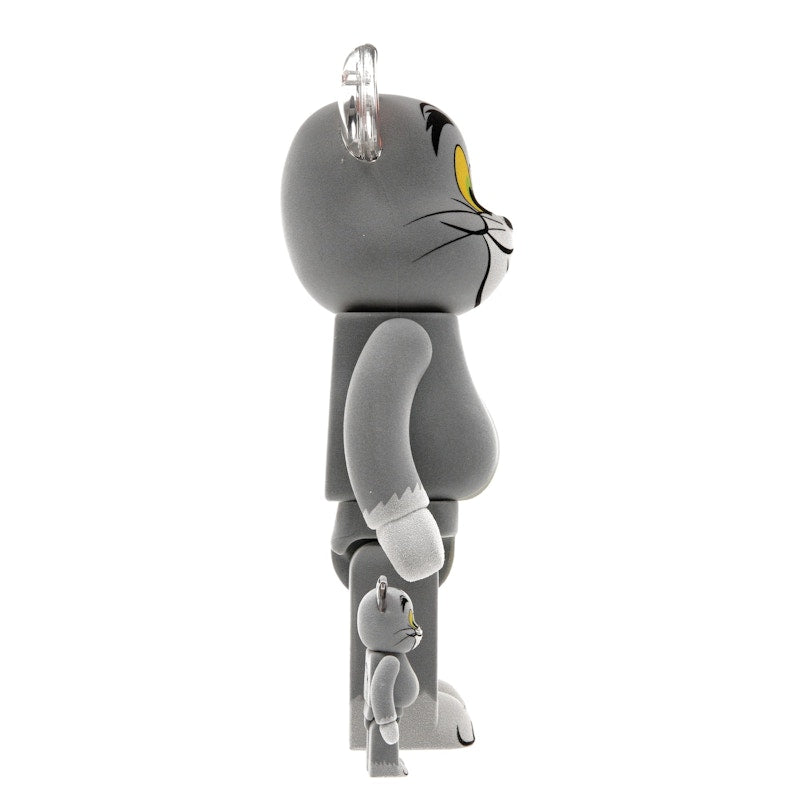 Bearbrick Tom and Jerry: Tom Flocky 100% & 400% Set