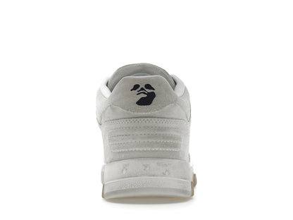 OFF-WHITE Out Of Office OOO Low Tops Vintage Suede Destressed White