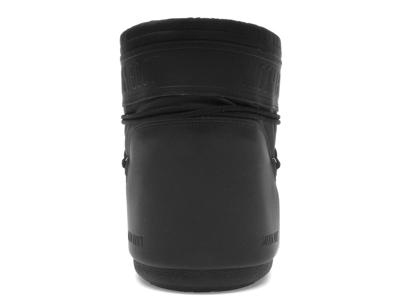 Moon Boot Icon Rubber Low Boot Black