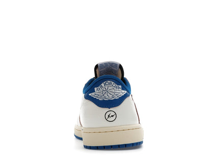 Jordan 1 Retro Low OG SP Fragment x Travis Scott Sail Military Blue