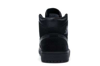 Jordan 1 Mid Triple Black (2018)