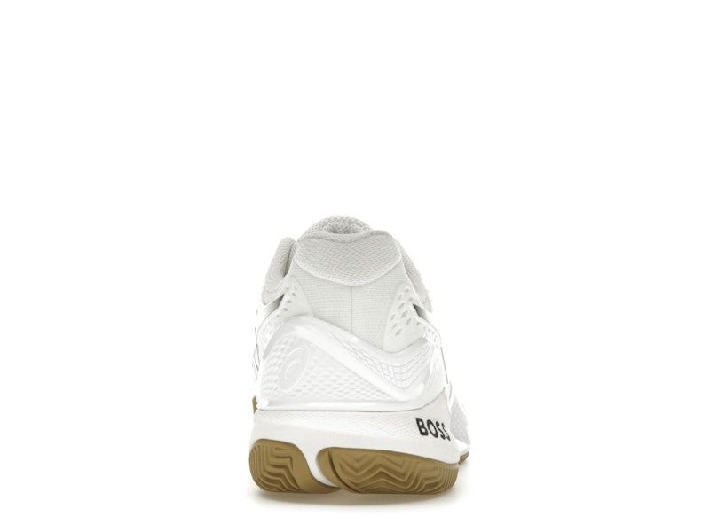 ASICS Gel-Resolution 9 Clay BOSS Matteo Berrettini White Camel
