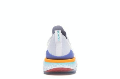 Nike Epic React Flyknit 2 White Hyper Jade Ember Glow (Women's)