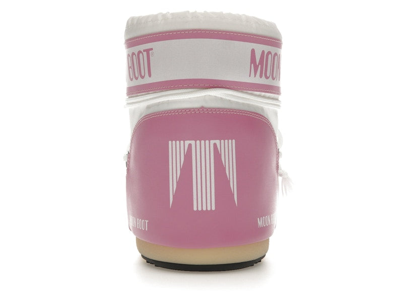 Moon Boot Icon Nylon Low Boot Pink White