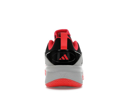 adidas Dame Certified 3 Core Black Lucid Red Grey Two