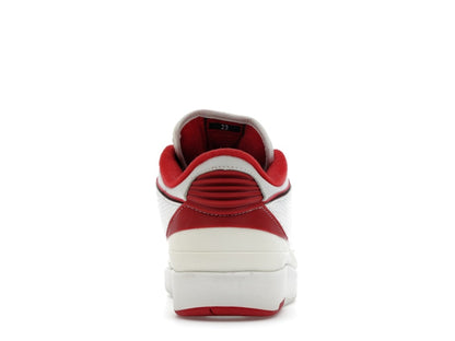 Jordan 2 Retro Low White Varsity Red
