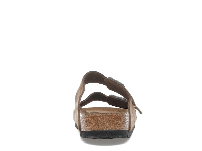 Birkenstock Arizona Soft Footbed Suede Leather Dark Tea Tonal