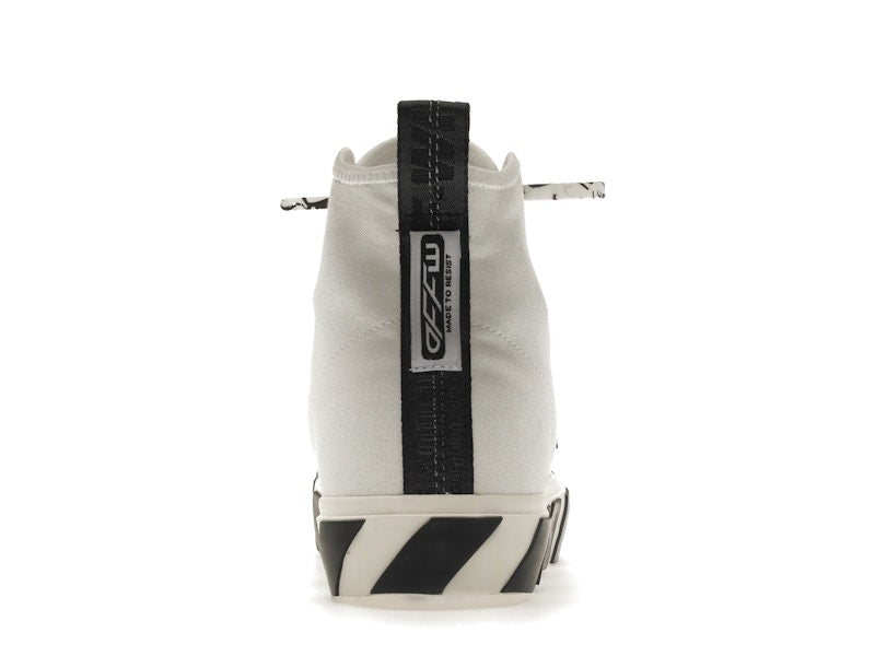 OFF-WHITE Vulcanized Mid Top White Black