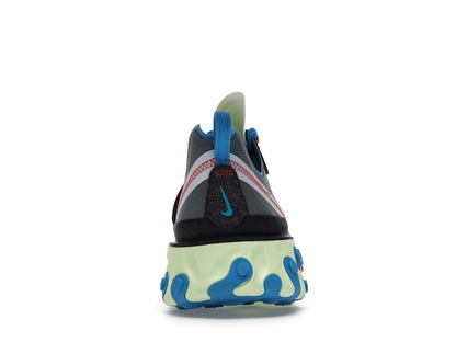 Nike React Element 55 Volt Dark Grey Photo Blue