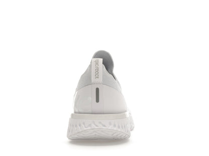Nike Epic React Flyknit True White