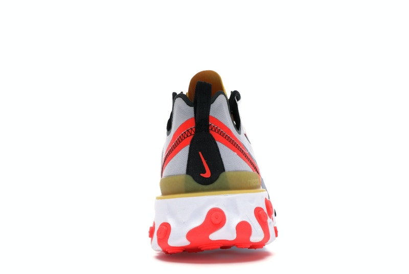 Nike React Element 55 White Black Crimson Gold