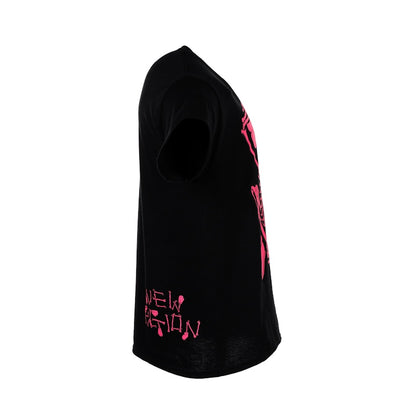 KAWS SKELETON NEW FICTION T-shirt Pink