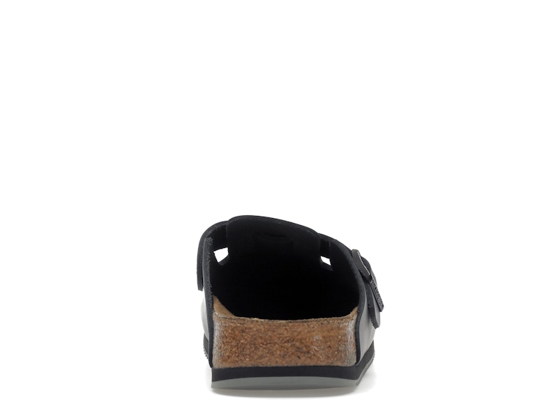 Birkenstock Boston Super Grip Leather Black
