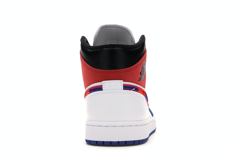 Jordan 1 Mid Multi-Color Swoosh