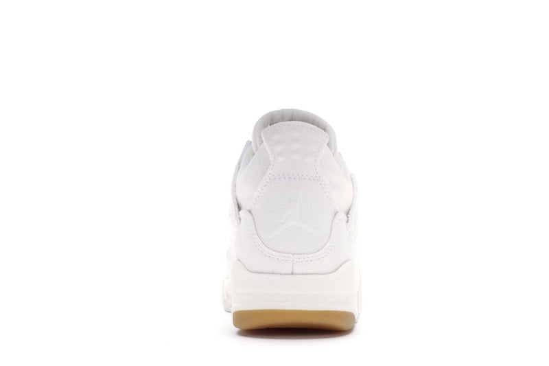 Jordan 4 Retro Levi's White (GS) (Levi's Tag)
