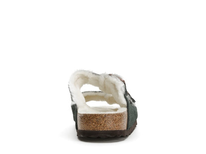 Birkenstock Arizona Shearling Kith Green
