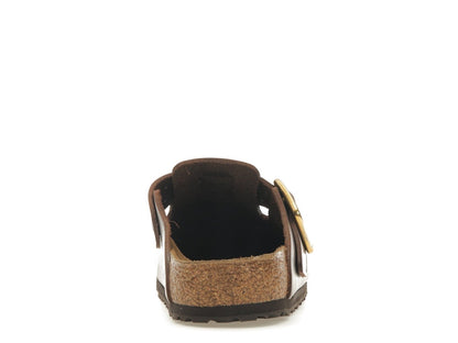 Birkenstock Boston Bold Leather Roast Brown