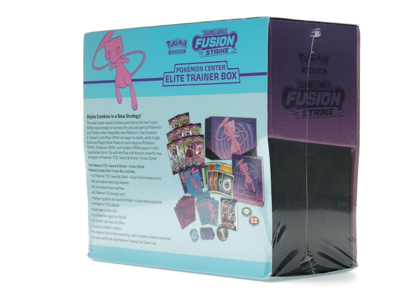 Pokémon TCG Sword & Shield Fusion Strike Pokémon Center Elite Trainer Box