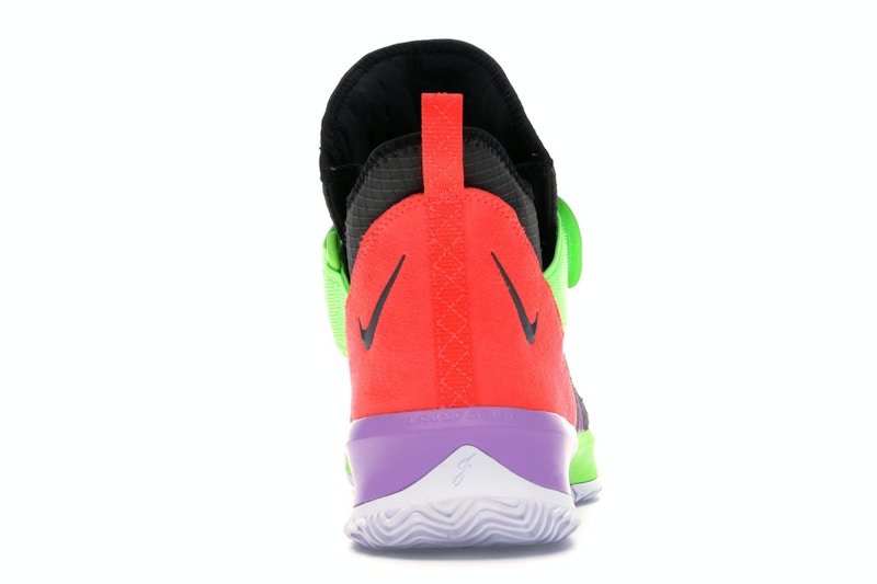 Nike LeBron Soldier 13 Thunder Grey Bright Crimson Electric Green