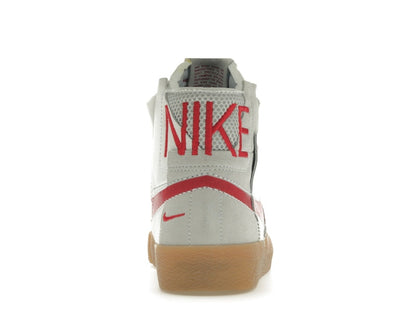 Nike SB Zoom Blazer Mid Premium Deconstructed White University Red Gum