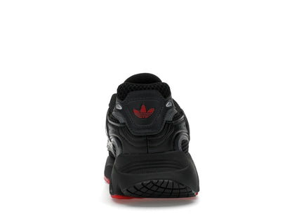 adidas Ozmillen Core Black Grey Better Scarlet