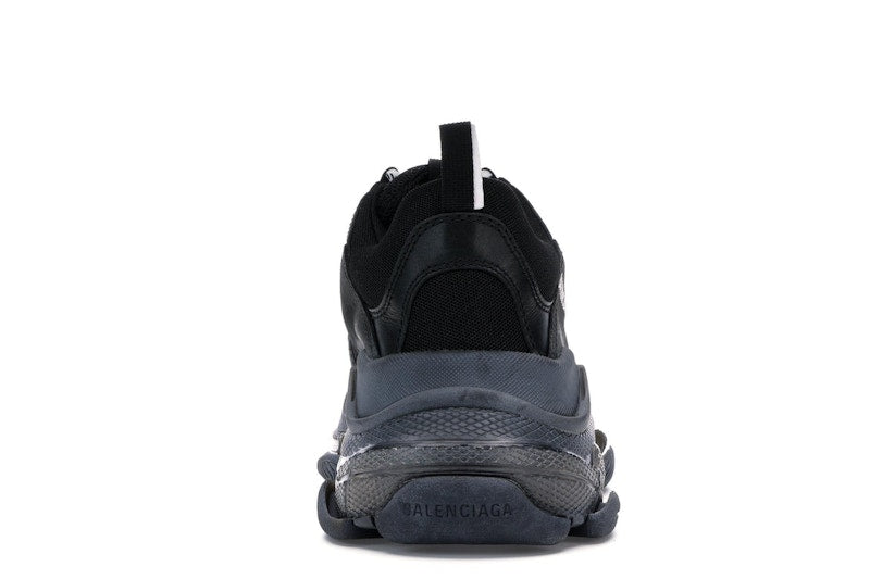 Balenciaga Triple S Clear Sole Black