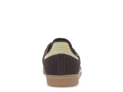 adidas Samba OG Shadow Brown Powder Yellow (Women's)