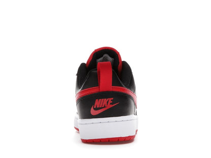 Nike Court Borough Low 2 Black University Red (GS)
