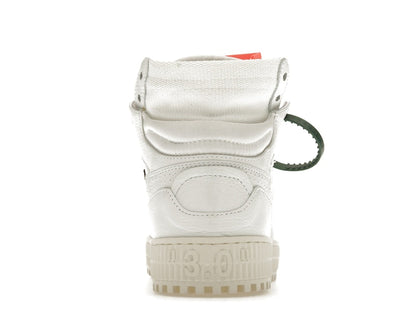 OFF-WHITE Off Court 3.0 Leather Canvas White White Orange (Women's)