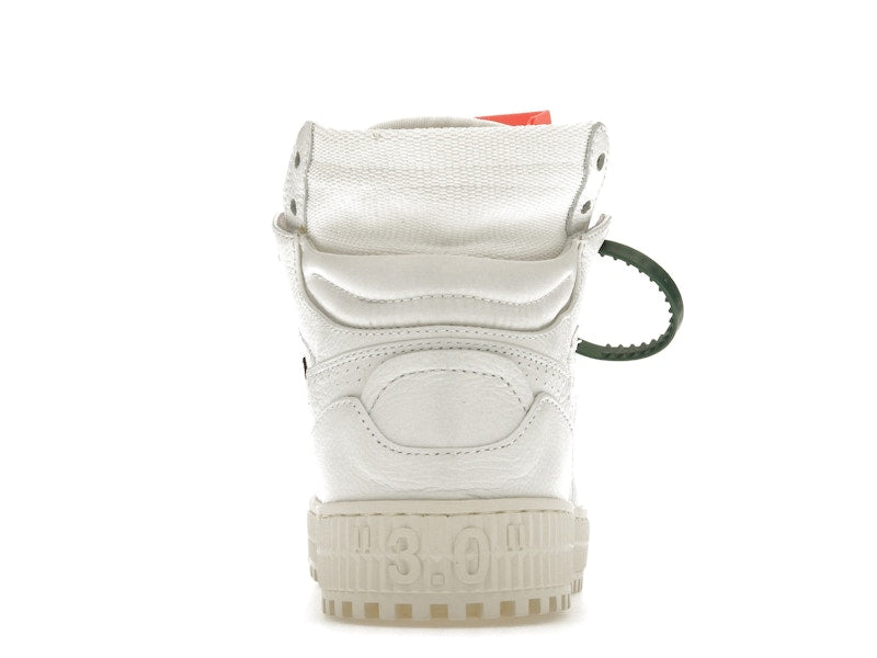 OFF-WHITE Off Court 3.0 Leather Canvas White White Orange (Women's)
