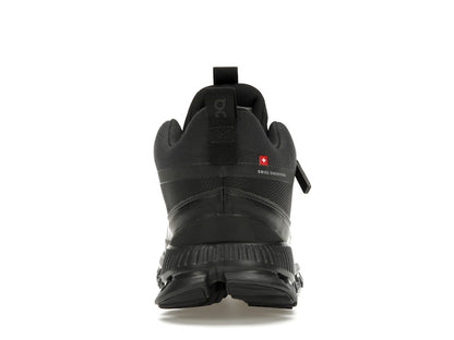 On Running Cloud Hi Waterproof Black