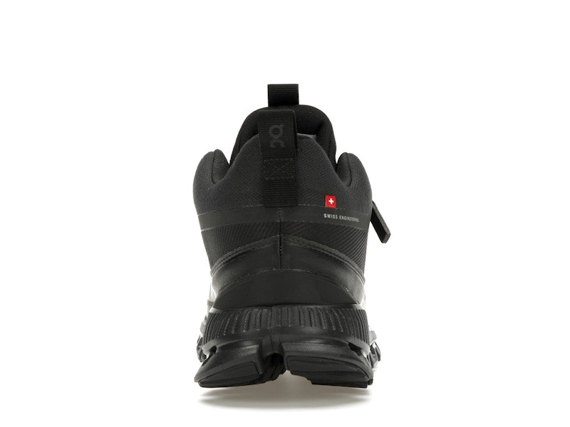 On Running Cloud Hi Waterproof Black