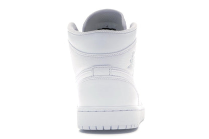 Jordan 1 Mid Triple White (2018)