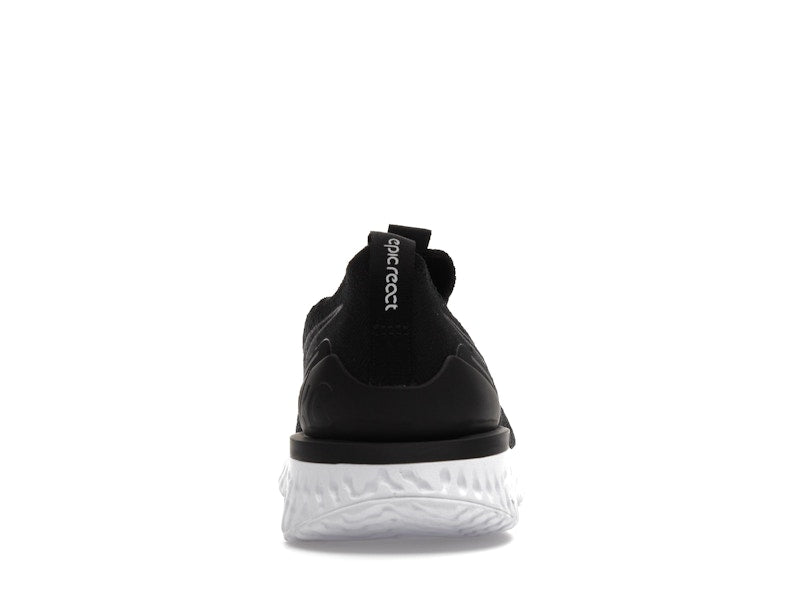 Nike Epic Phantom React Flyknit Black White (Women's)