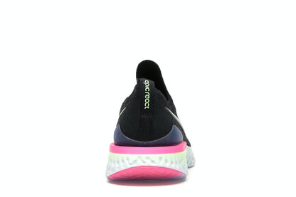 Nike Epic React Flyknit 2 Black Sapphire Hyper Pink (Women's)