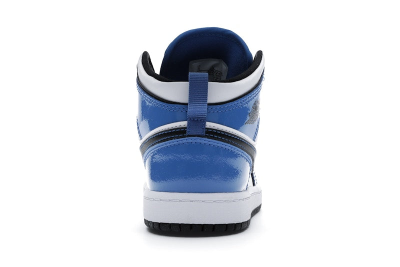 Jordan 1 Mid Signal Blue (PS)