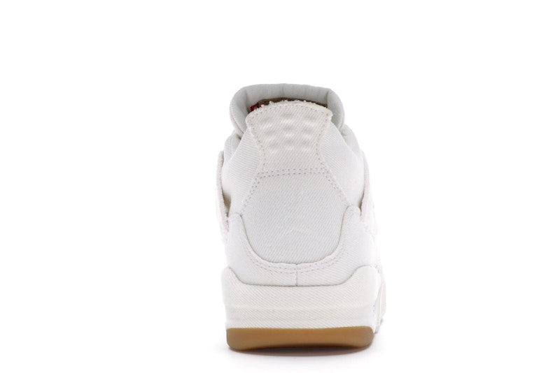 Jordan 4 Retro Levi's White (GS) (Blank Tag)