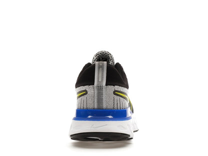 Nike React Infinity Run Flyknit 2 Black White Racer Blue Cyber