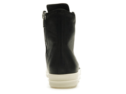 Rick Owens Lido High Sneaks Black Milk