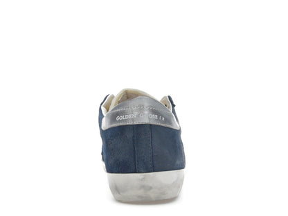 Golden Goose Super-Star Aviator Blue Cream Silver