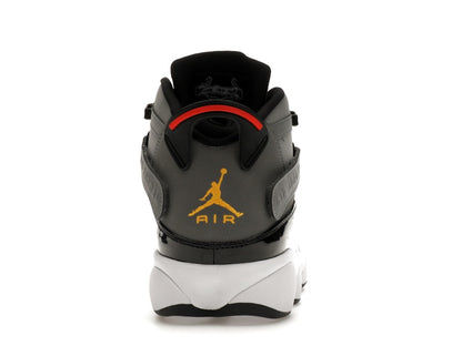 Jordan 6 Rings Smoke Grey Black Red Gold
