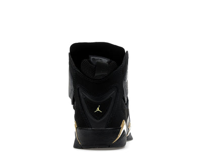 Jordan True Flight Black Metallic Gold White (GS)